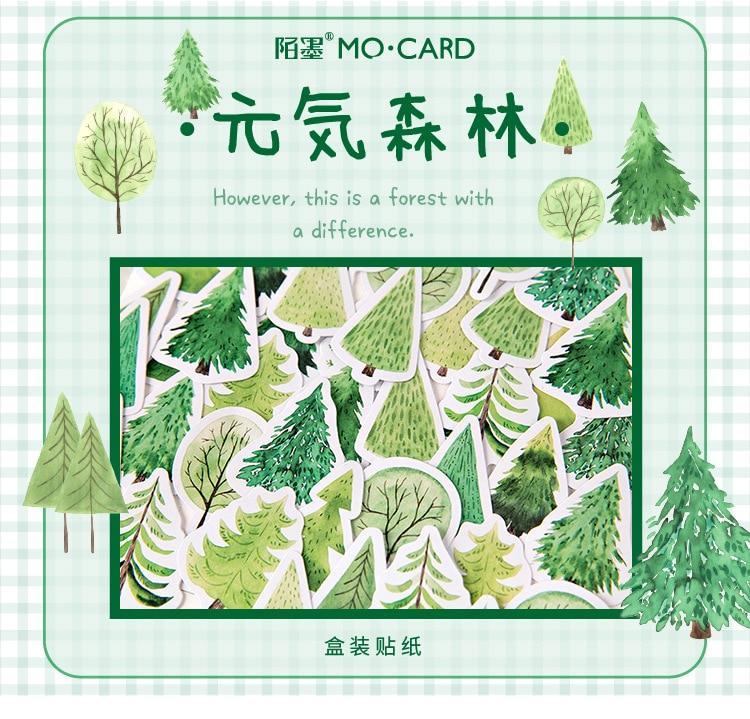 Piece Forest Spring Stickers