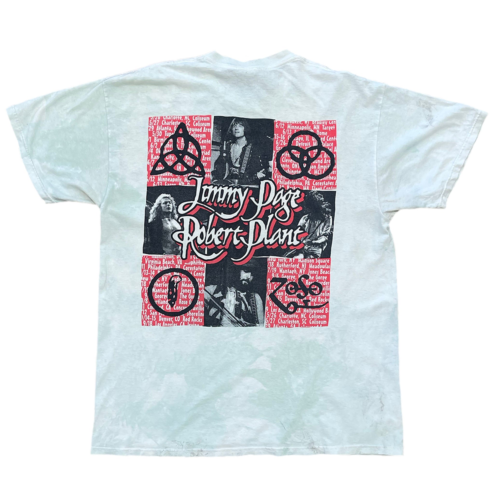 大幅割引 travis scott 着用 page plant tシャツ 90s - トップス