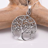P778 - Silver tree Of Life pendant