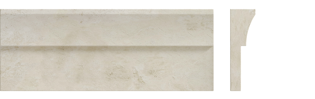 East Coast Crown Moulding in Maderno Travertine