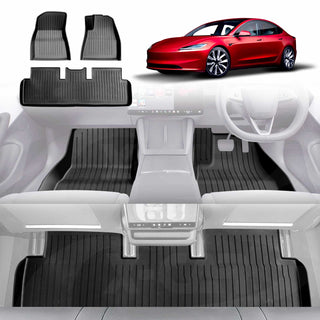 Turoaz All Weather Floor Mats Fit For Tesla Model 3