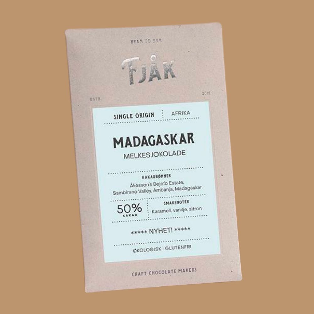 Fjak - Dark Milk Madagascar, 50%