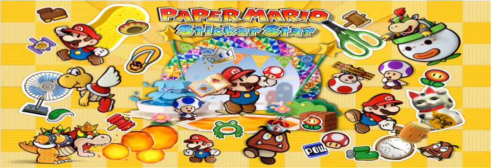 Paper Mario Sticker Star - paper mario decals d roblox