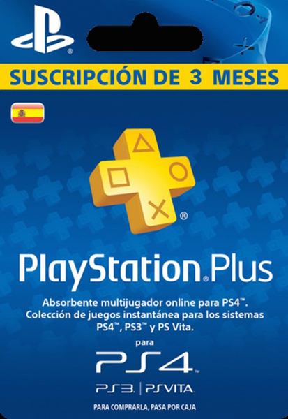 Playstation Plus Suscripcion De 3 Meses Spain