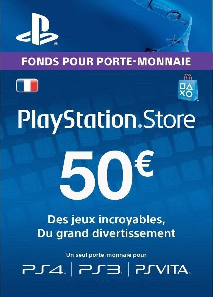 Carte Playstation Network 50 - carte robux 50