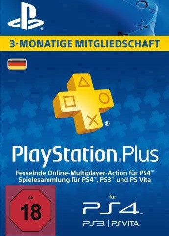 playstation store 3 month ps plus