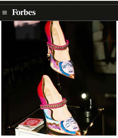 Forbes magazine custom shoes publication
