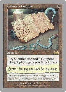 Ashnod's Coupon