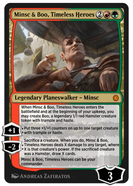 Minsc & Boo, Timeless Heroes