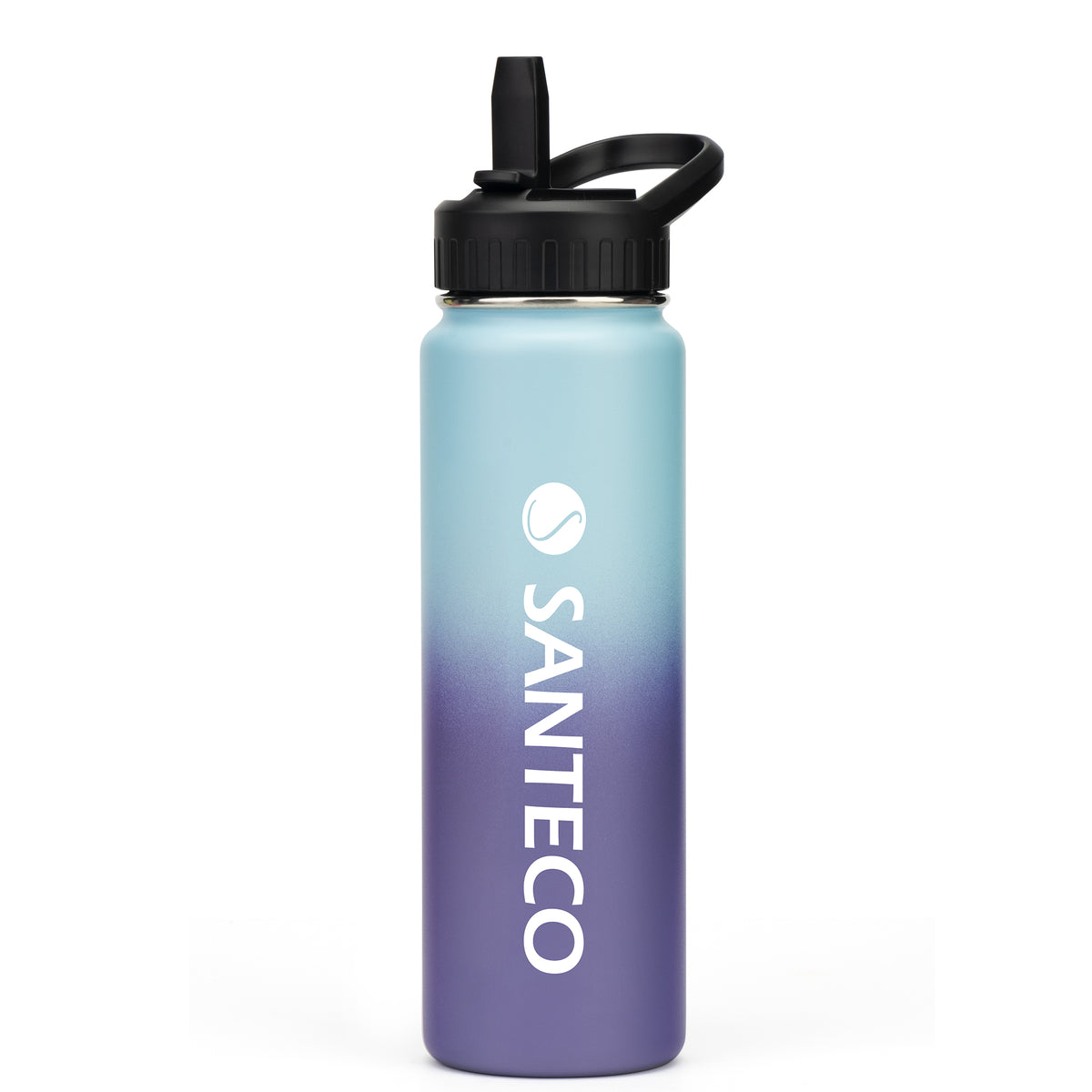 SANTECO water bottle 40 oz (about 1134.0 grams), vacuum insulation sta