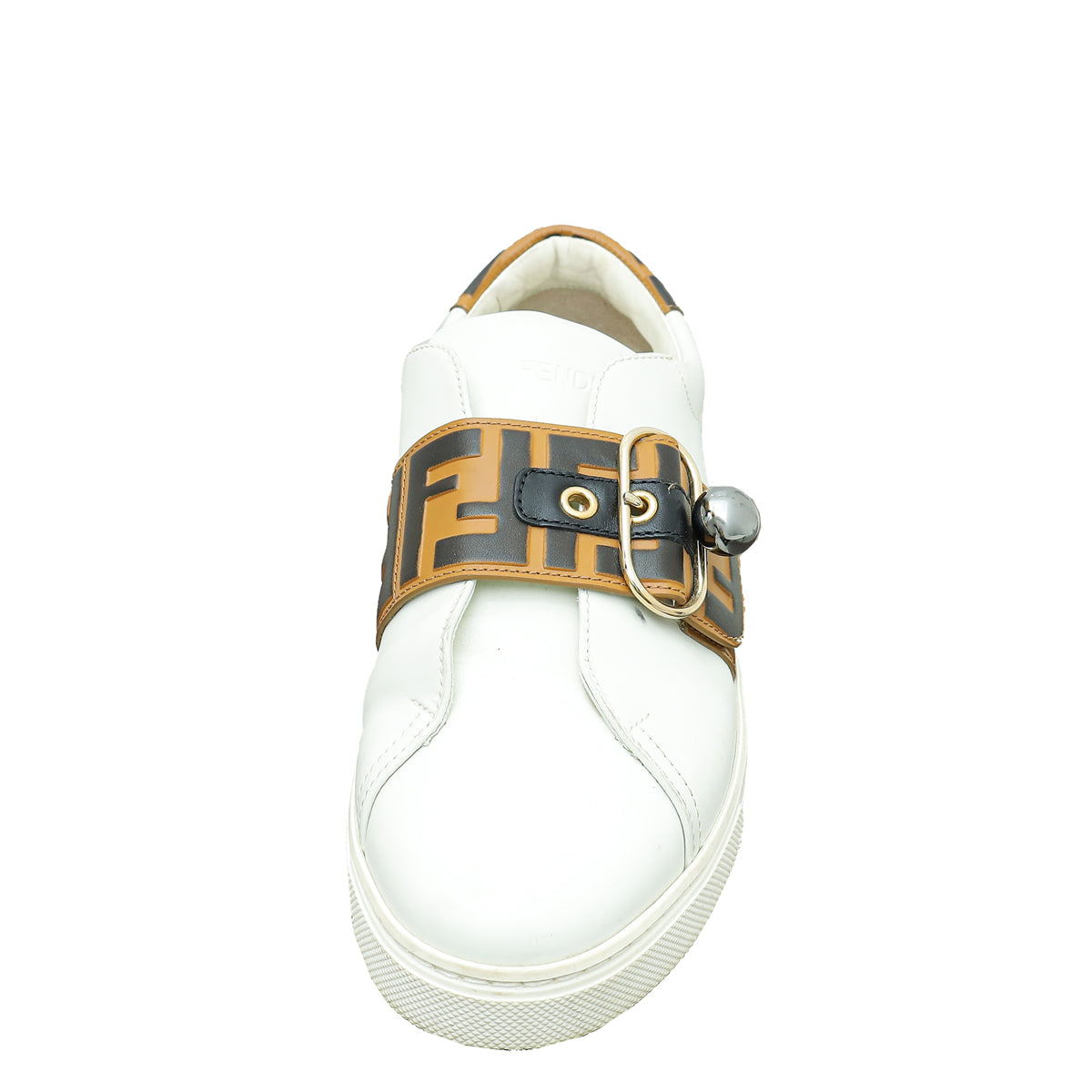 Buy Fendi Slip-On Sneaker Junior 'Allover FF Logo - Tobacco