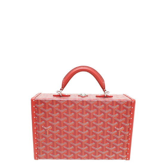 GOYARD Goyardine Grand Hotel Trunk Bag Green 1024883