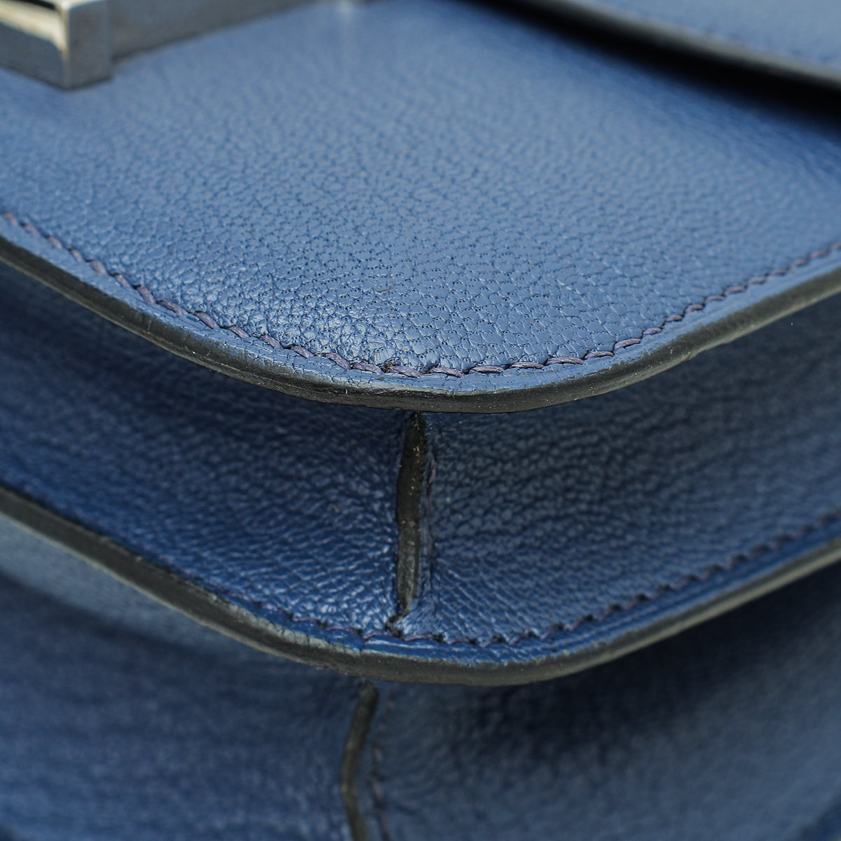 Hermes Bleu Brighton Constance Mini 18 Chevre Mysore Bag – The Closet