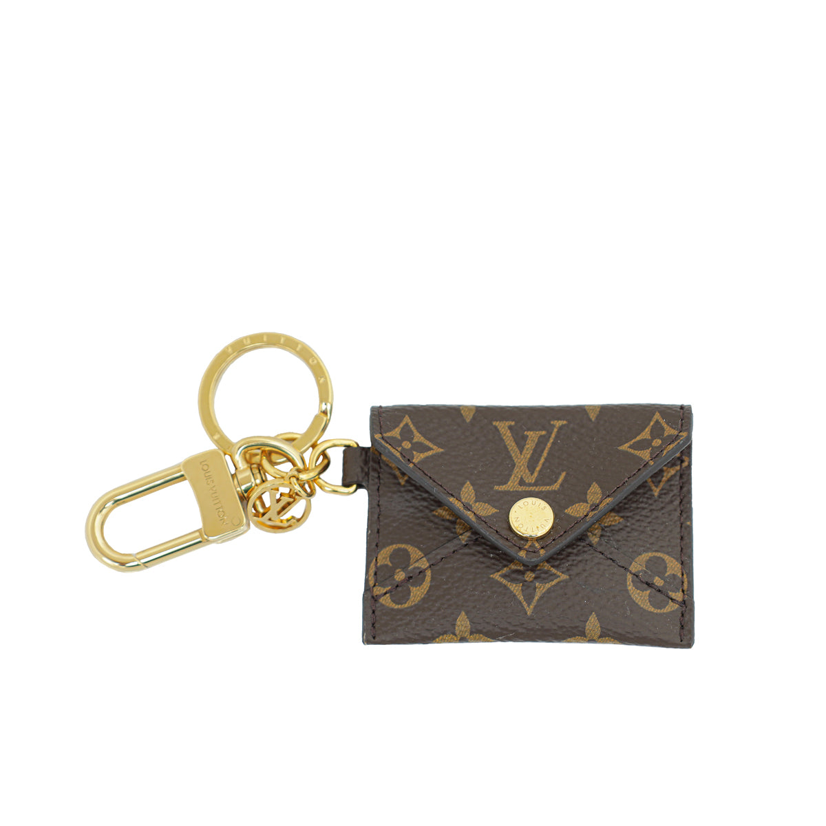 Louis Vuitton Spring Street Bag Charm and Key Holder Monogram Reverse Metal