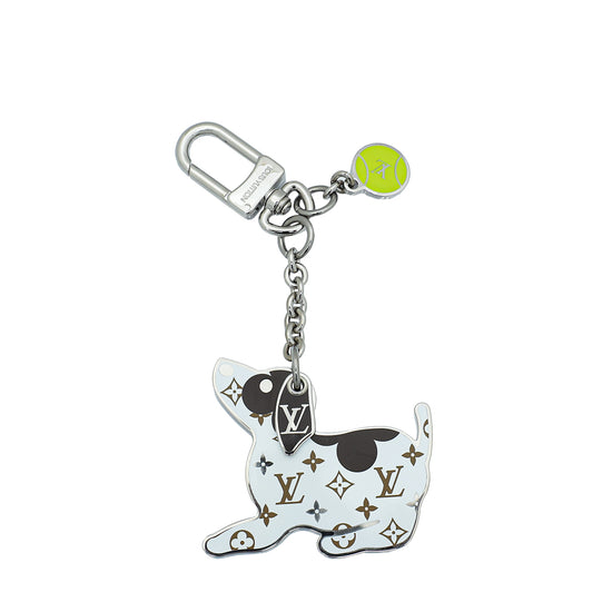 Louis Vuitton Monogram Canvas Dog Key Holder and Bag Charm