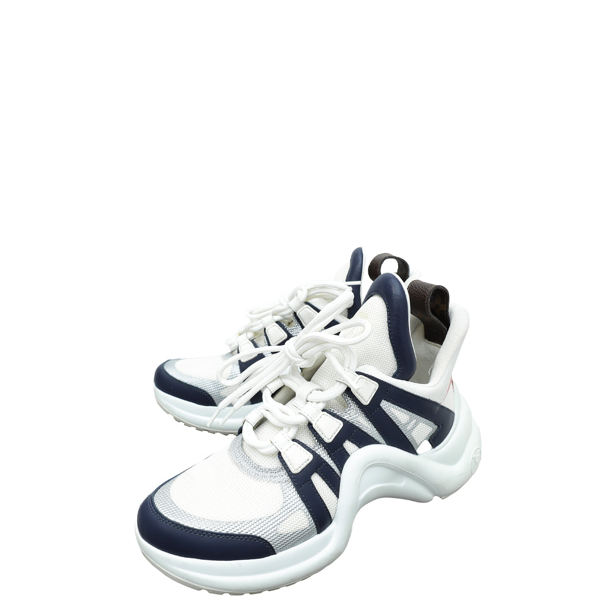 Louis Vuitton Bicolor Time Out Sneaker 35.5 – The Closet