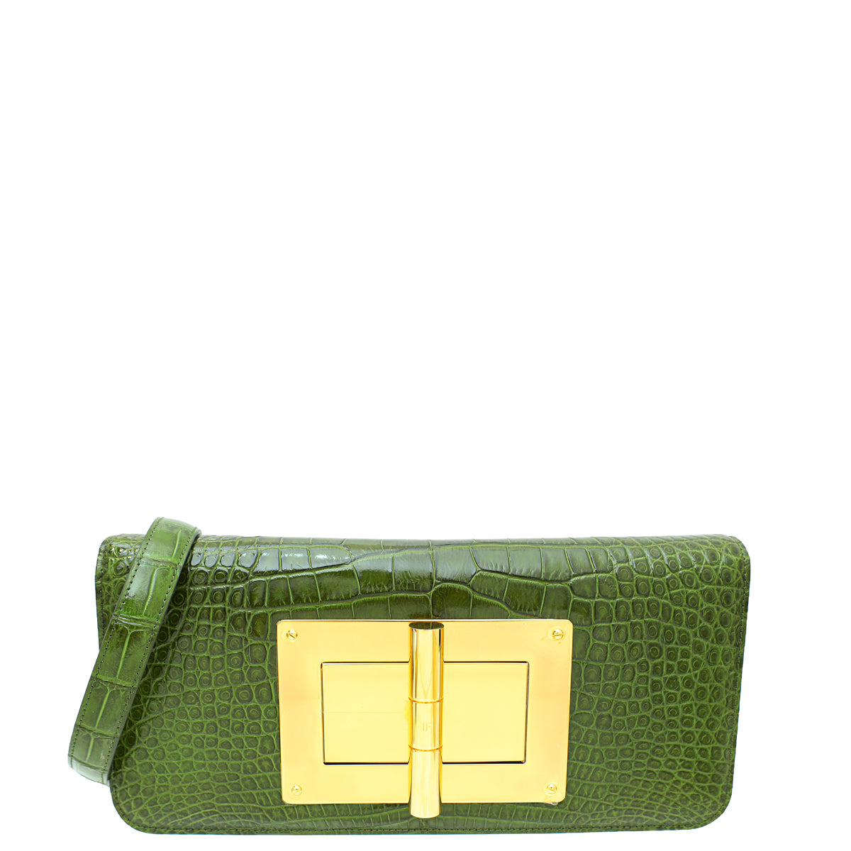 Tom Ford Natalia Python East-West Clutch Bag