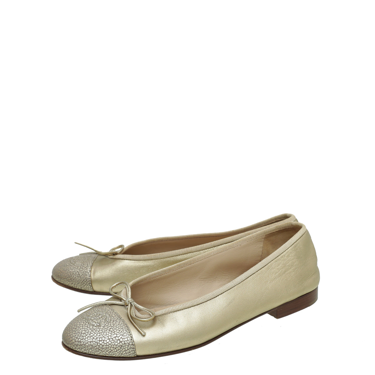 Authentic Second Hand Chanel Ballerina Flats PSS14500002  THE FIFTH  COLLECTION