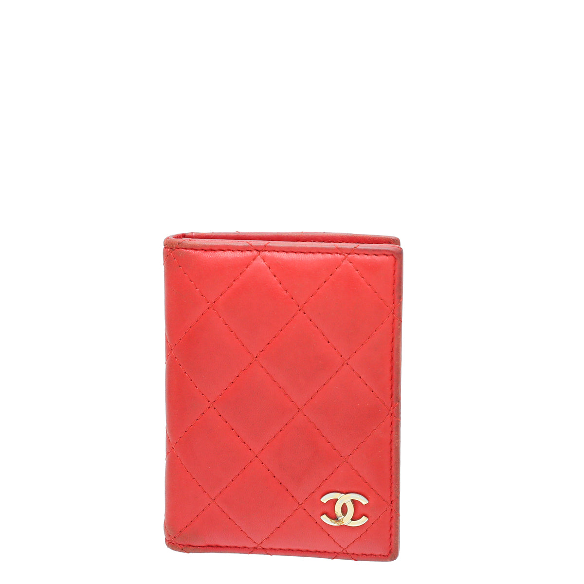 CHANEL  Accessories  Chanel Classic Card Holder In Red Caviar  Poshmark