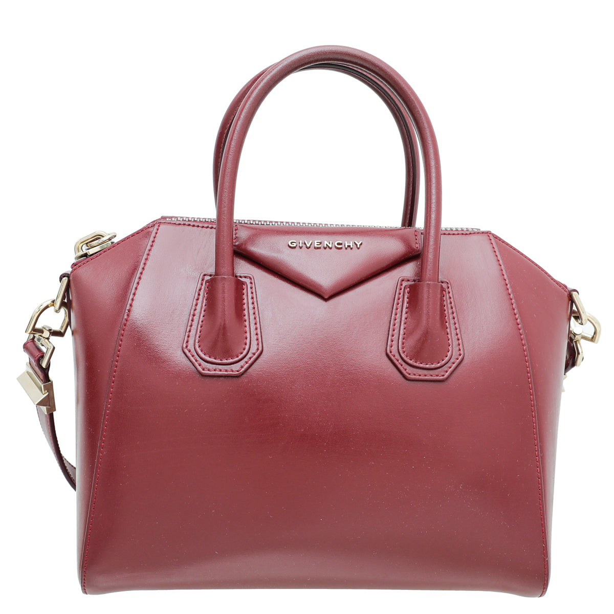 Givenchy Burgundy Antigona Small Bag – The Closet