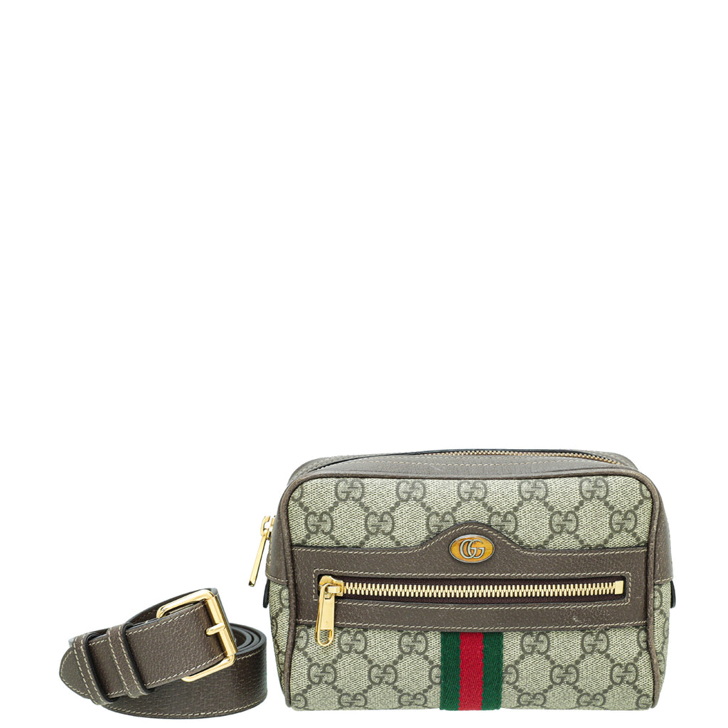 Gucci Bicolor GG Supreme Web Small Ophidia Belt Bag – The Closet