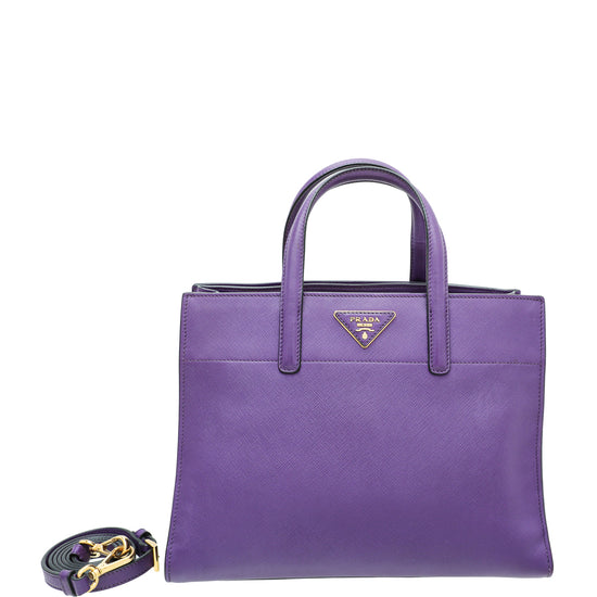 Prada Viola Soft Convertible Tote Bag – The Closet