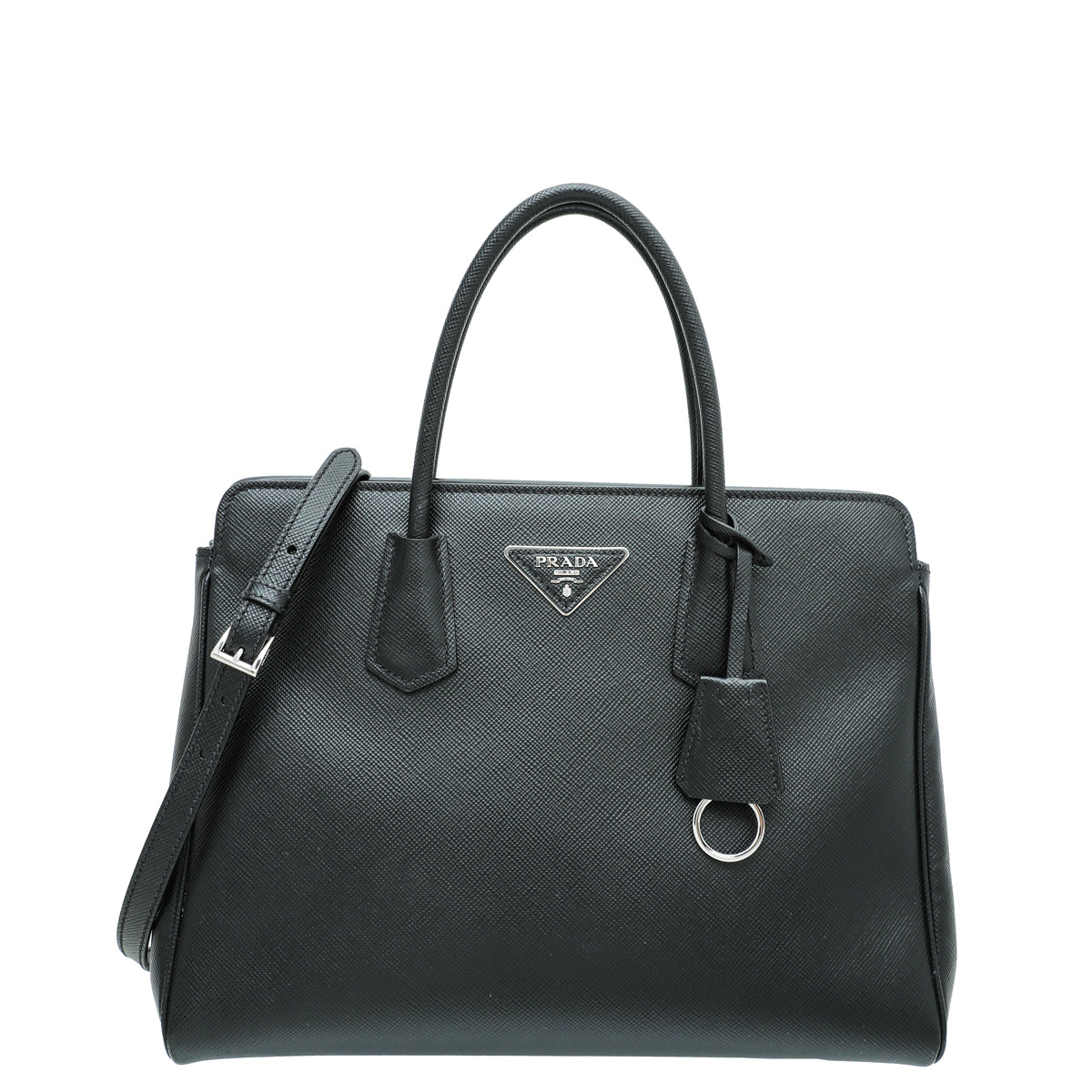 Prada Black Lux Tote Bag – The Closet