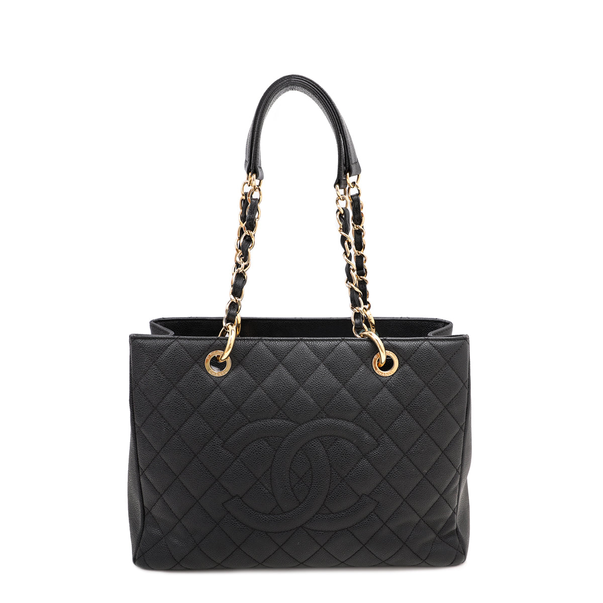 Chanel Black CC GST Medium Tote Bag – The Closet