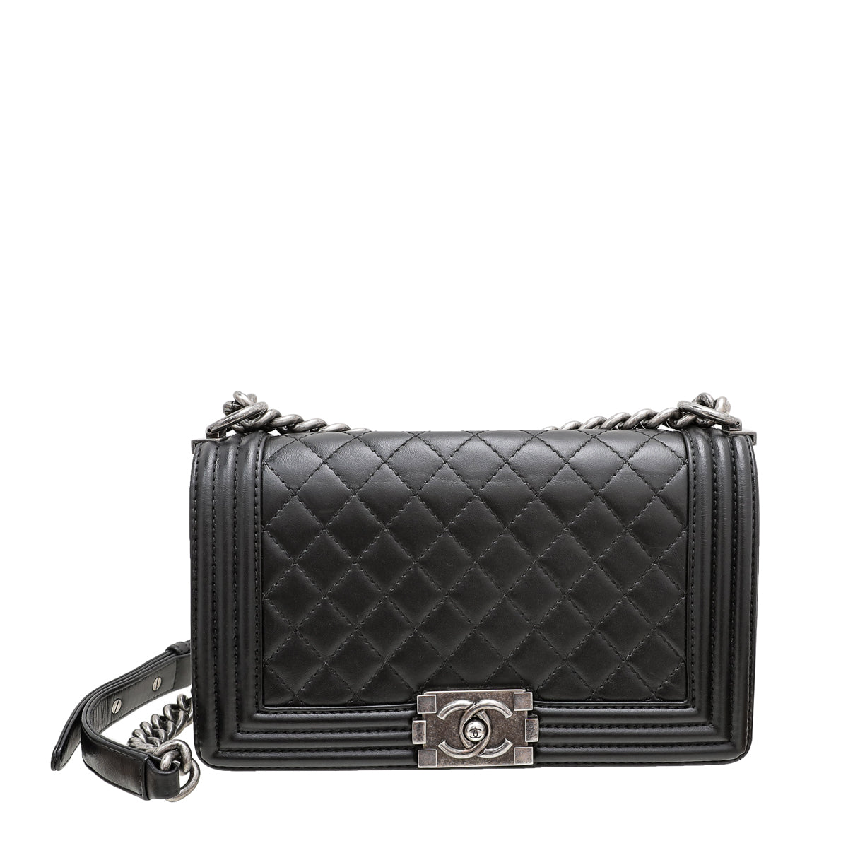 Chanel Black Le Boy Medium Bag – The Closet