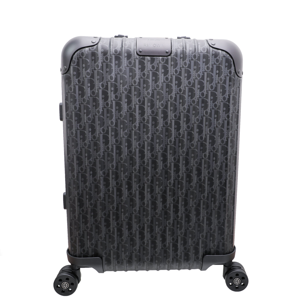 Medium DiorTravel Suitcase Blue Dior Oblique Technical Jacquard  DIOR GB
