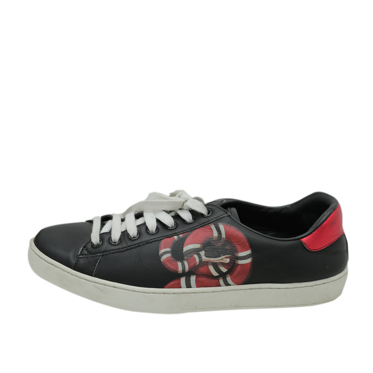 Gucci Multicolor Kingsnake Men's Ace Sneakers 5 – The Closet