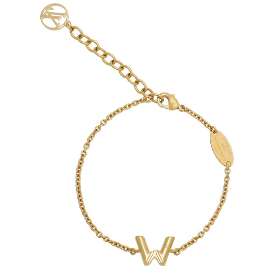 LV & Me bracelet, letter E S00 - Fashion Jewelry