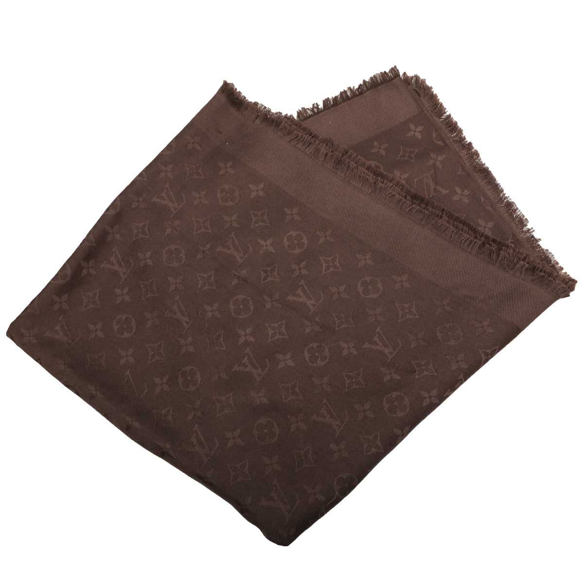 Louis Vuitton Brown Logomania Scarf  Louis Vuitton  La Doyenne