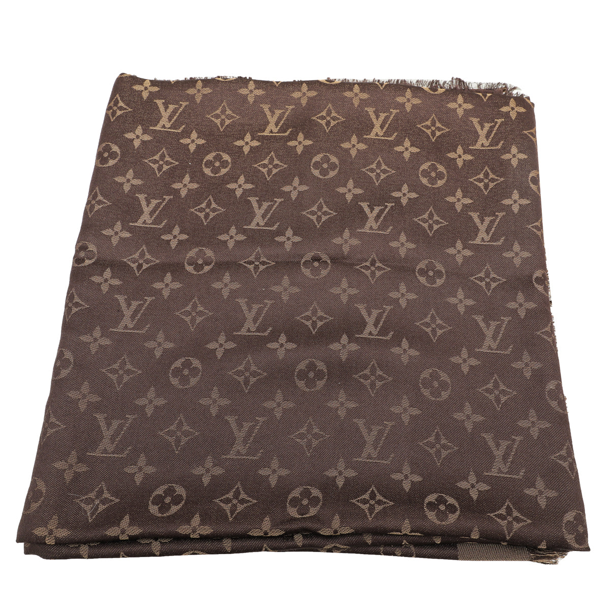 Louis Vuitton Monogram Shine Silk Shawl