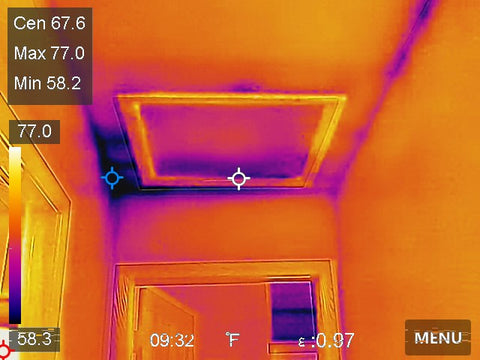 Home inspections and water leak detection using thermal imaging