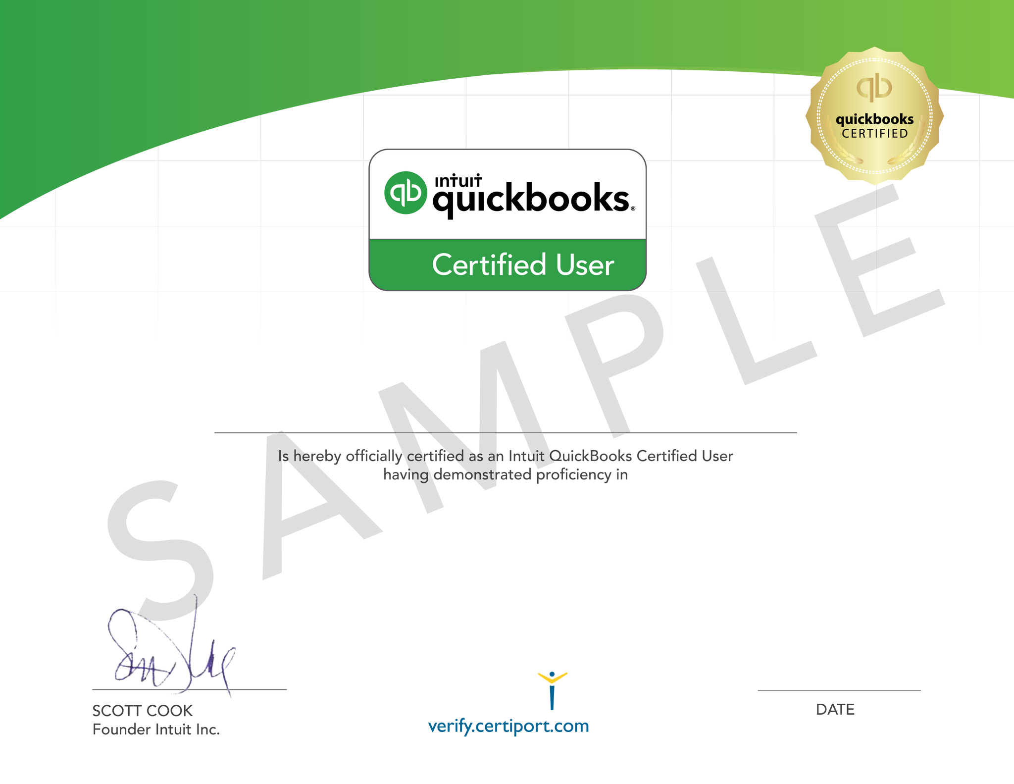 best quickbooks certification