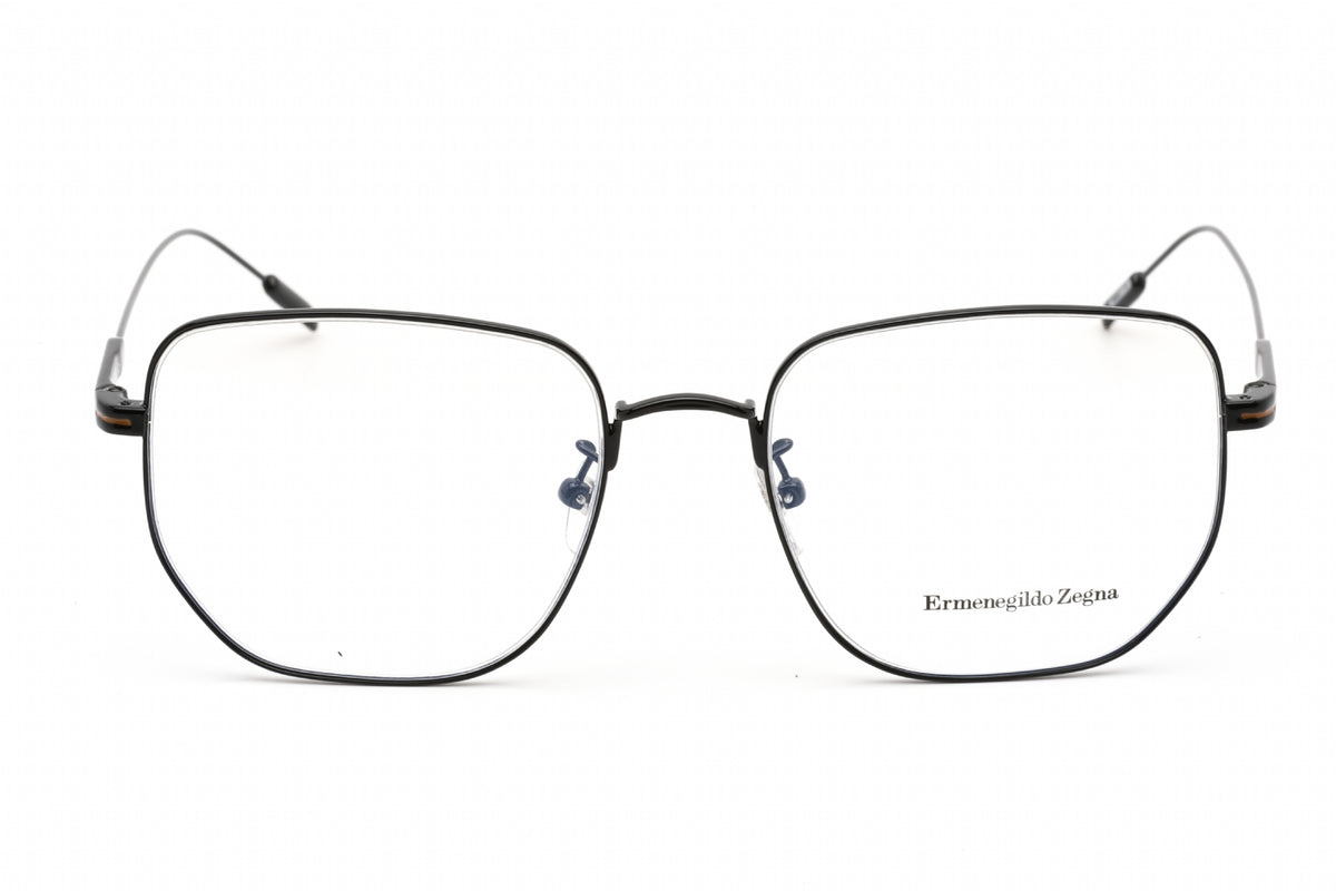 Ermenegildo Zegna EZ5222-D Eyeglasses Shiny Black / Clear Lens Men's ...