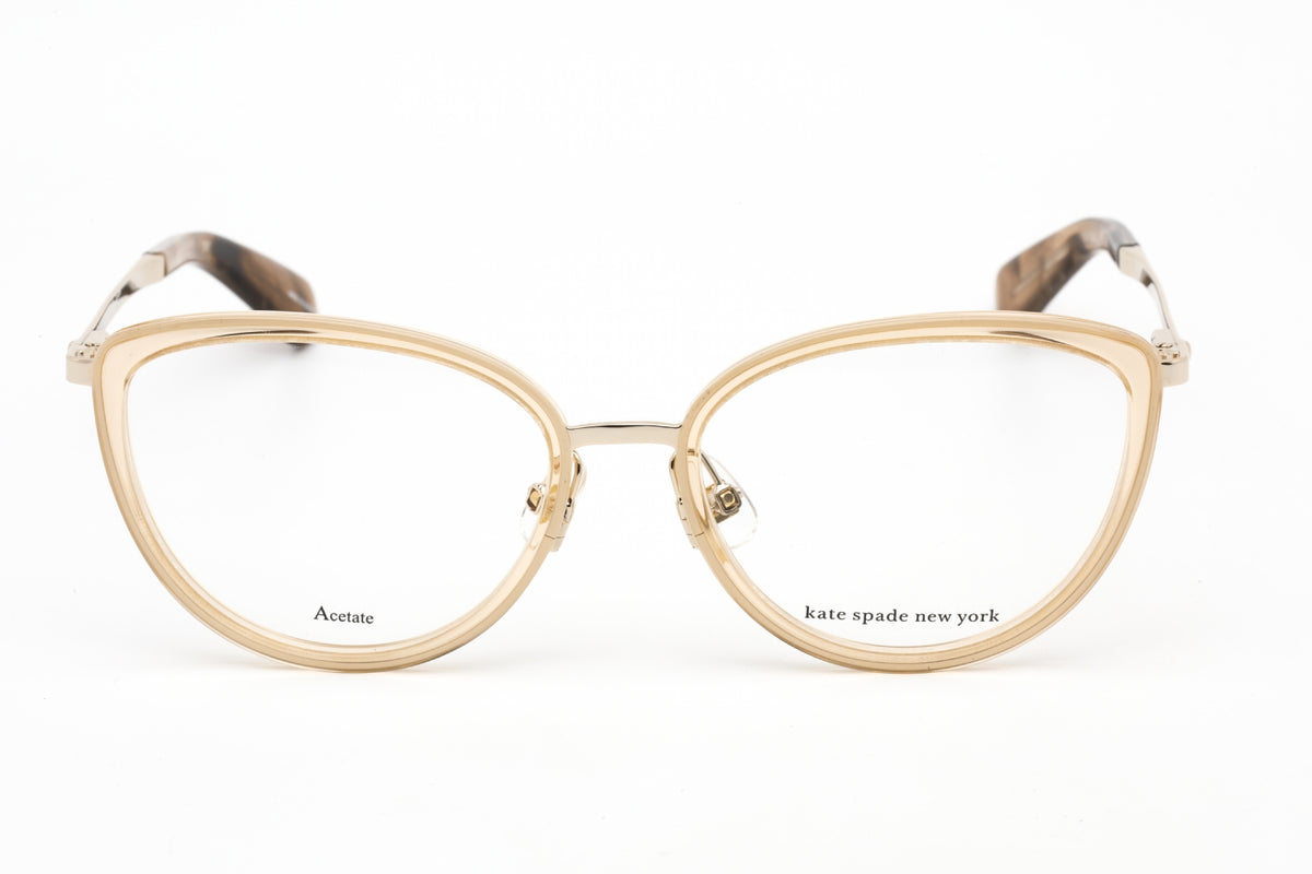 Kate Spade AUDRI/G Eyeglasses CRYSTAL BEIGE / Clear demo lens Women's |  beverlyhillseyewear