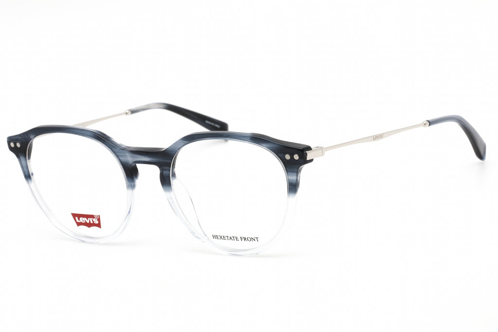  Levi's LV 5003 Square Prescription Eyeglass Frames, Black/Demo  Lens, 51mm, 21mm : Clothing, Shoes & Jewelry