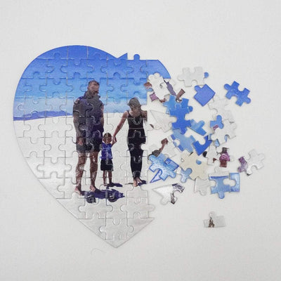 Mother's day - Custom Puzzle Heart Shaped