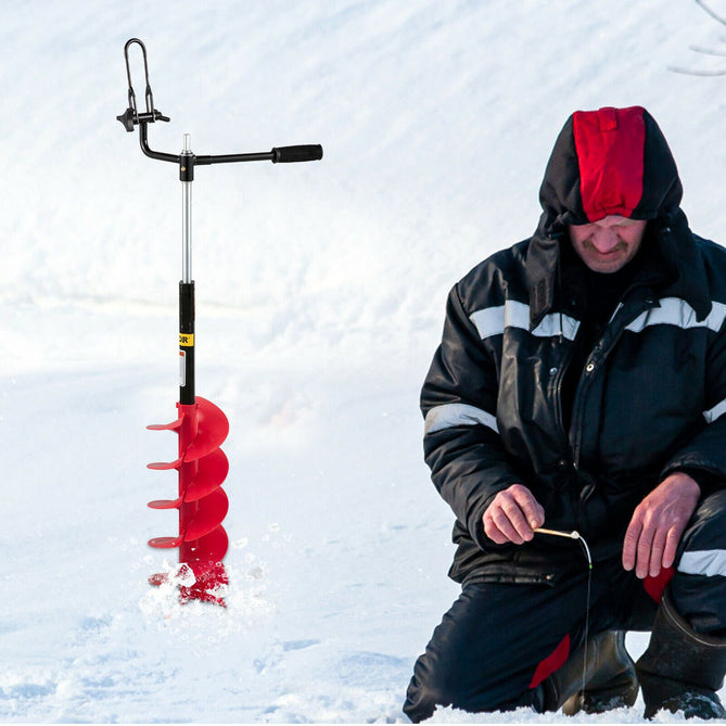 Powerful Handheld Ice Fishing Drill Auger – Woodmonts