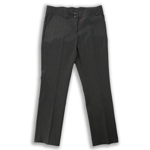 Girls Black Stretch Flared School Trousers 816yrs  Matalan