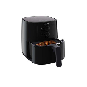 Gotham Steel - 4 qt. Analog Air Fryer - Black/Copper