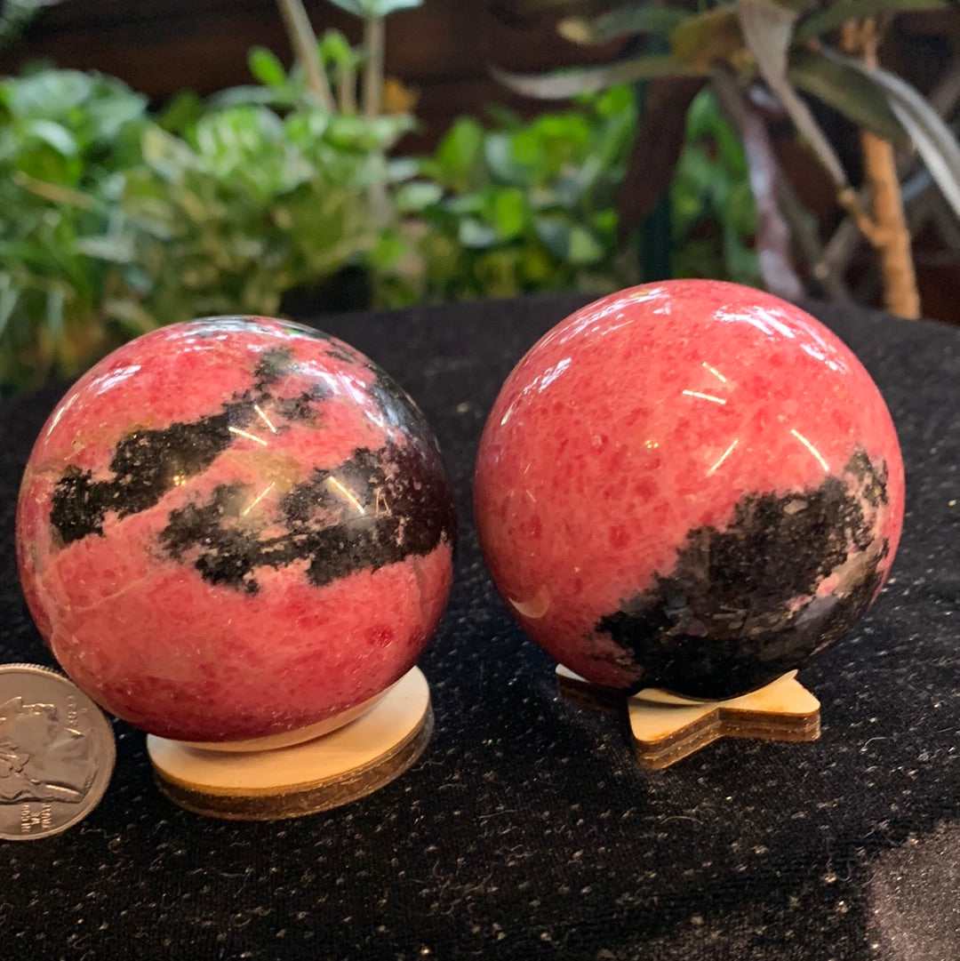 AA Rhodonite Spheres