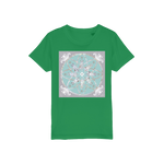 Load image into Gallery viewer, Pearl Star Goddess Circle Organic Jersey Kids T-Shirt

