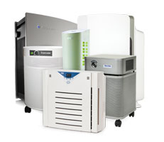 group of air purifiers