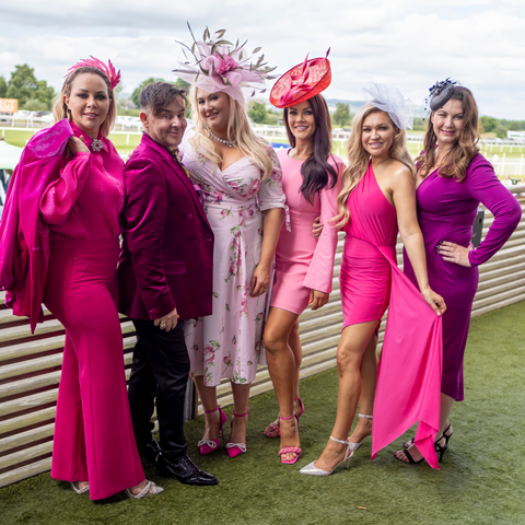 Younique Aesthetics Down Royal Best Dressed Ladies Day Competition at Summer Festival of Racing