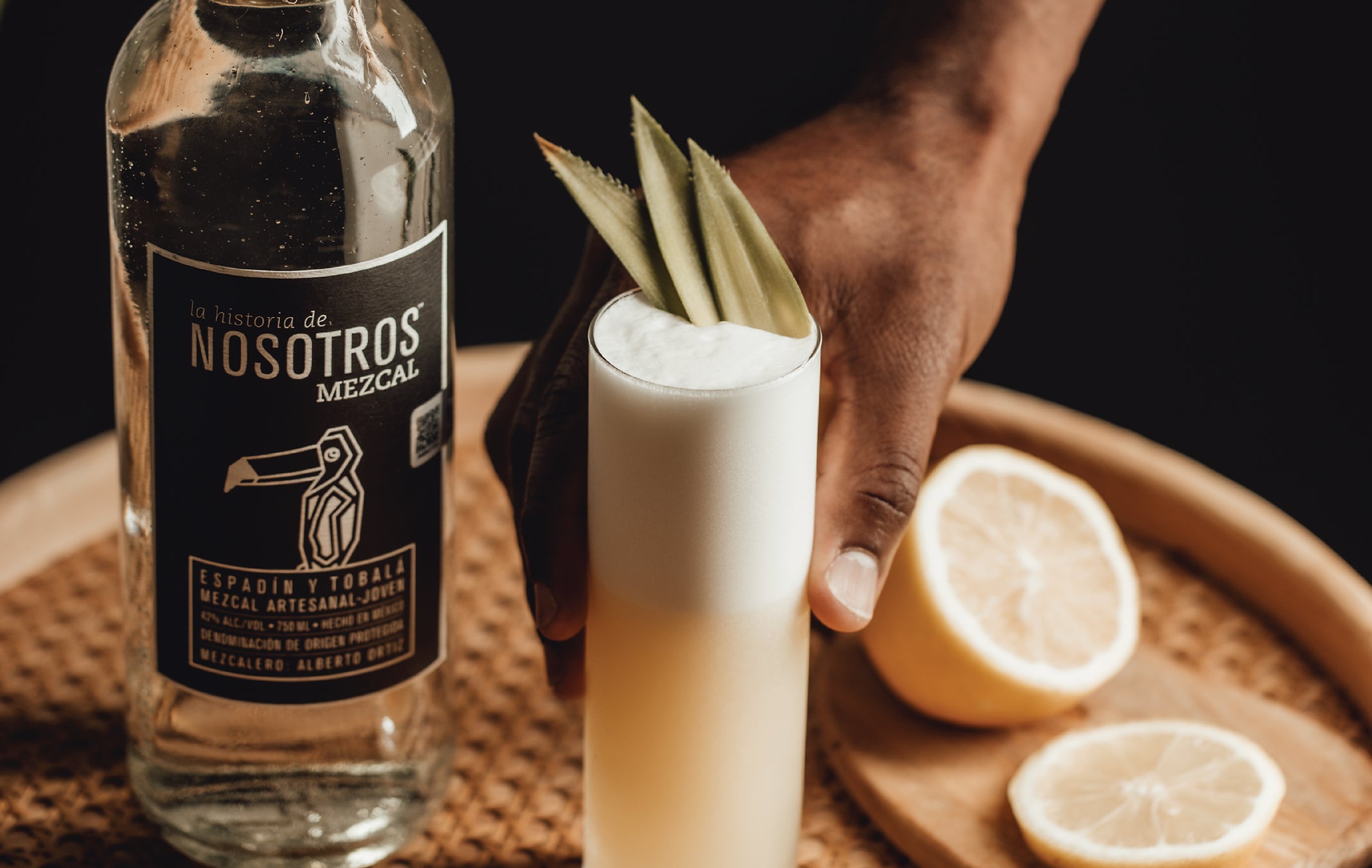 Mezcal Pineapple Sour