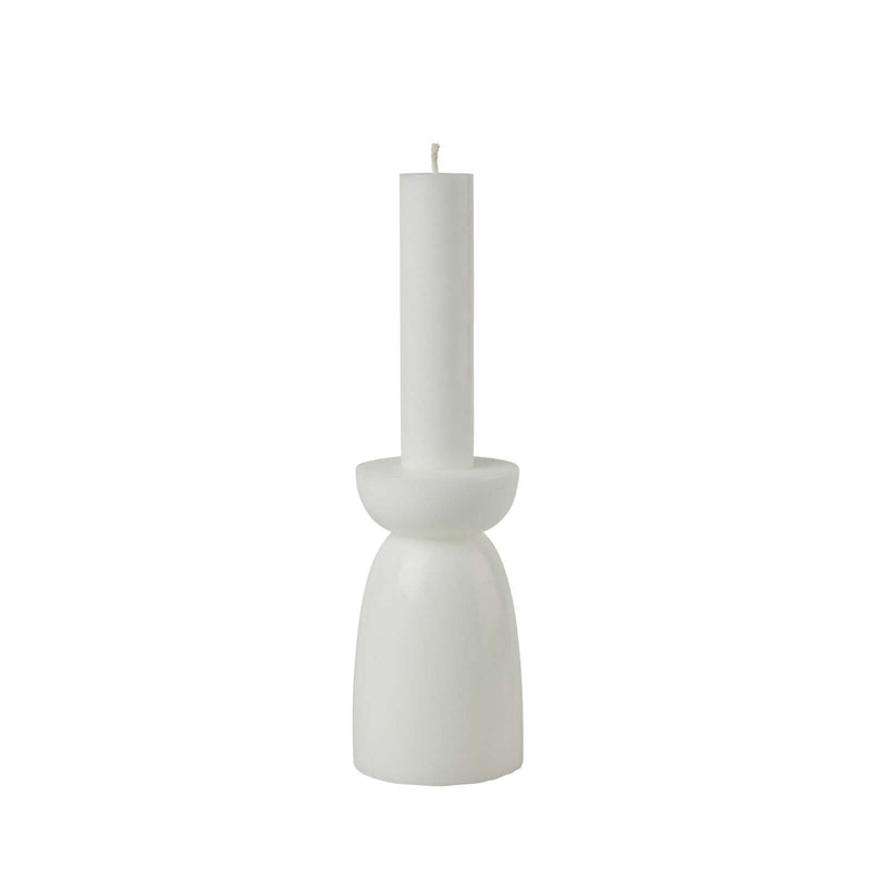 Cozy Living Cozy Candleholder White 44H - 25x6cm, Hvid Stearinlys -