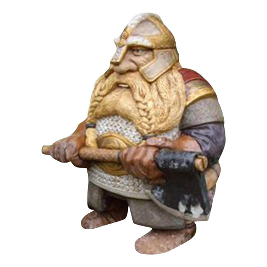 Resin Gnome Statue Crafts Display Mold Simulation Viking Victor